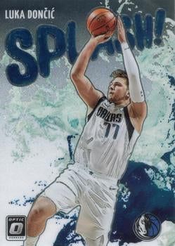 2021-22 Panini Donruss Splash Luka Doncic #4 Dallas Mavericks