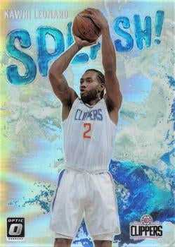 2021-22 Panini Donruss Splash Holo Kawhi Leonard #15 Los Angeles Clippers