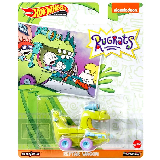 Hot Wheels Retro Entertainment Case P Back To The Future, The Mario Bros. Movie, Rugrats, You Only Live Twice