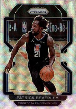 2021-22 Panini Silver Wave Prizm Patrick Beverley 25 Minnesota Timberwolves