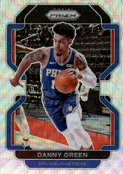 2021-22 Panini Silver Wave Prizm Danny Green 30 Philadelphia 76ers