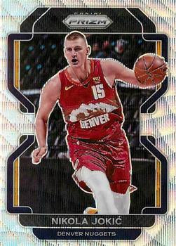 2021-22 Panini Silver Prizm Nikola Jokic 32 Denver Nuggets