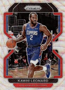 2021-22 Panini Silver Prizm Kawhi Leonard 71 Los Angeles Clippers