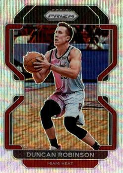 2021-22 Panini Silver Wave Prizm Duncan Robinson 81 Miami Heat