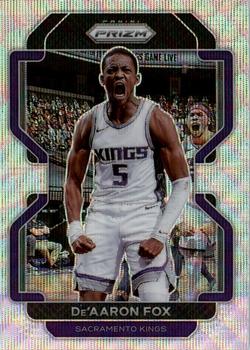 2021 Panini Prizm De'Aaron Fox  Silver Prizms #72 Kentucky Wildcats