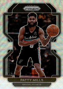 2021-22 Panini Silver Prizm Patty Mills 151 Brooklyn Nets