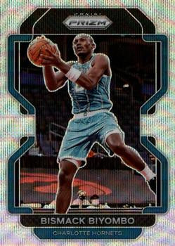 2021-22 Panini Silver Prizm Bismack Biyombo 195 Charlotte Hornets