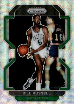 2021-22 Panini Silver Prizm Bill Russell 254 Boston Celtics