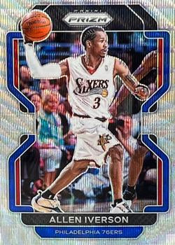 2021-22 Panini Silver Prizm Allen Iverson 255 Philadelphia 76ers
