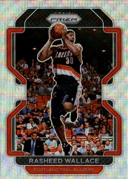 2021-22 Panini Silver Prizm Rasheed Wallace 258 Portland Trail Blazers