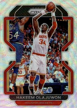 2021-22 Panini Silver Prizm Hakeem Olajuwon 265 Houston Rockets