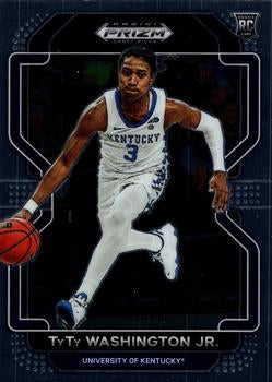 2022 Panini Prizm Draft Pick TyTy Washington Jr. Rookie #64 Kentucky Wildcats