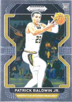 2022 Panini Prizm Draft Pick Patrick Baldwin Jr. Rookie #69 Wisconsin-Milwaukee Panthers