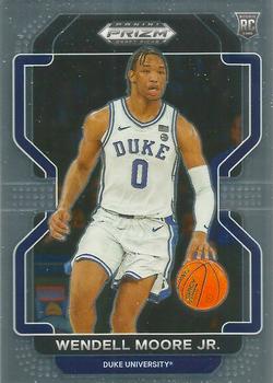2022 Panini Prizm Draft Pick Wendell Moore Jr. Rookie #76 Duke Blue Devils