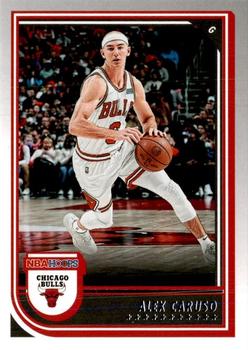 2022-23 Panini NBA Hoops Alex Caruso Blue Parallel #78 Chicago Bulls