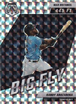2022 Panini Mosaic Randy Arozarena Big Fly Mosaic #2 Tampa Bay Rays
