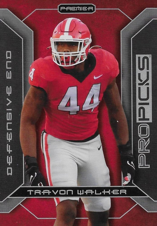 2022 Pro Pick Premium #PP-41 - Travon Walker - Georgia Bulldogs
