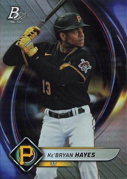 2022 Topps Bowman Platinum Ke'Bryan Hayes #31 Pittsburgh Pirates