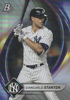 2022 Topps Bowman Platinum Giancarlo Stanton #61 New York Yankees