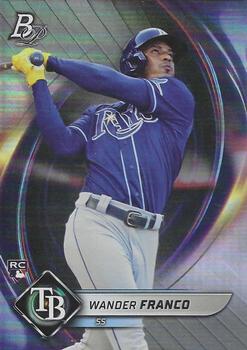 2022 Bowman Platinum Wander Franco Rookie #69 Tampa Bay Rays