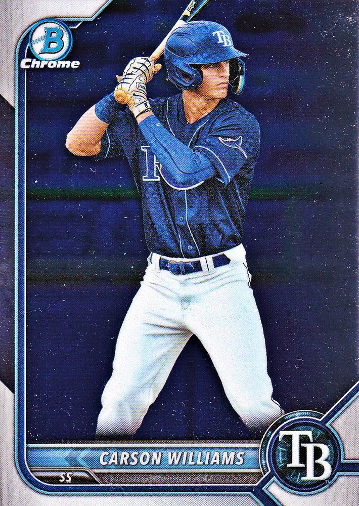 2022 Bowman Chrome Refractor & Sapphire Baseball Cards #BDC1-195