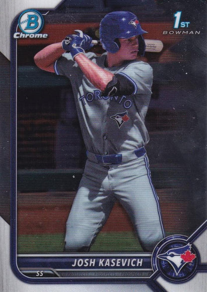 2022 Bowman Chrome Refractor & Sapphire Baseball Cards #BDC1-195