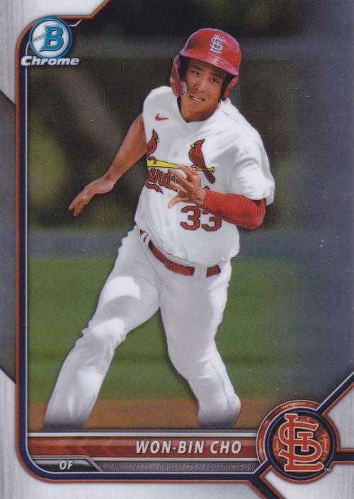 2022 Bowman Chrome Refractor & Sapphire Baseball Cards #BDC1-195