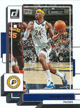 2022-23 Panini Donruss Buddy Hield #50 Indiana Pacers