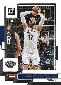 2022-23 Panini Donruss Jonas Valanciunas #163 New Orleans Pelicans