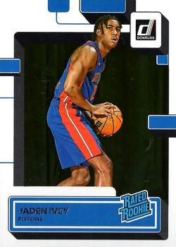 2022-23 Panini Donruss Jaden Ivey Rookie 205 Detroit Pistons