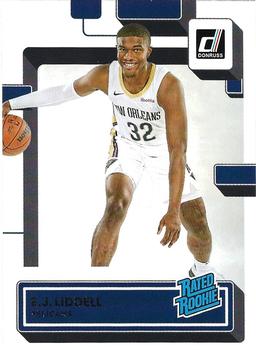 2022-23 Panini Donruss E.J. Liddell Rookie 238 New Orleans Pelicans