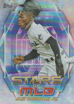 2023 Topps Stars of MLB Jazz Chisholm Jr. #SMLB-10 Miami Marlins