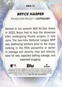 2023 Topps Stars of MLB Bryce Harper #SMLB-14 Philadelphia Phillies