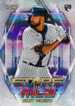 2023 Topps CHROME STARS OF MLB Riley Greene #SMLBC-26 Detroit Tigers