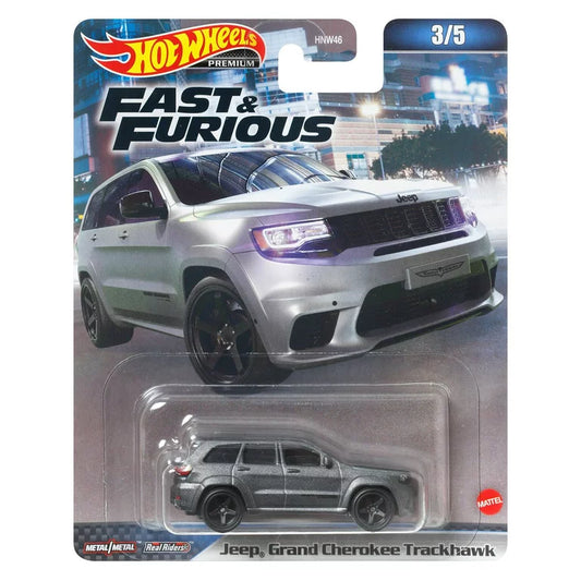 2023 Hot Wheels Fast & Furious Premium Set of 5, 1/64 Diecast Model Cars HNW46-956A