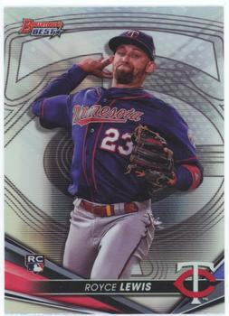 2022 Bowman's Best Refractor Royce Lewis Rookie #65 Minnesota Twins