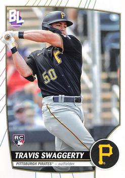 2023 Topps Big League Travis Swaggerty Rookie #14 Pittsburgh Pirates
