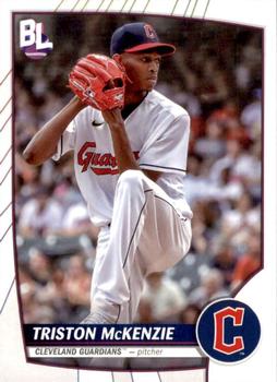 2023 Topps Big League Triston McKenzie #47 Cleveland Guardians