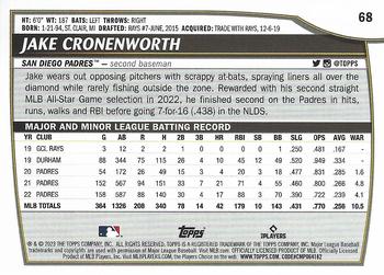 2023 Topps Big League Jake Cronenworth #68 San Diego Padres