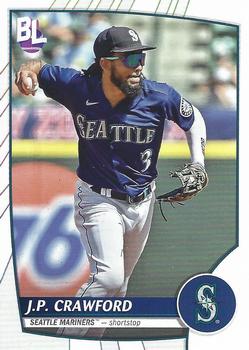 2023 Topps Big League J.P. Crawford #72 Seattle Mariners