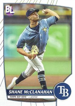 2023 Topps Big League Shane McClanahan #76 Tampa Bay Rays