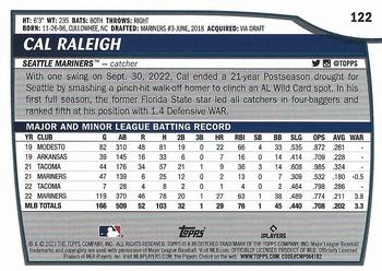 2023 Topps Big League Cal Raleigh #122 Seattle Mariners