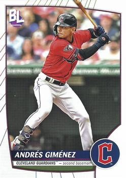 2023 Topps Big League Andres Gimenez #134 Cleveland Guardians