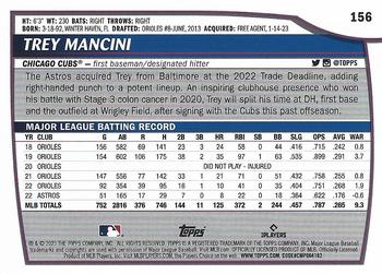 2023 Topps Big League Trey Mancini #156 Chicago Cubs