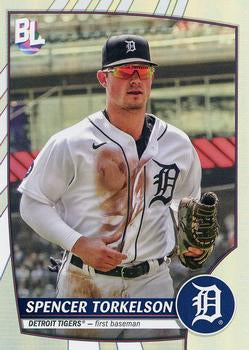 2023 Topps Big League RAINBOW FOIL Spencer Torkelson #228 Detroit Tigers