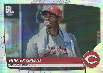 2023 Topps Big League RAINBOW FOIL Hunter Greene #229 Cincinnati Reds