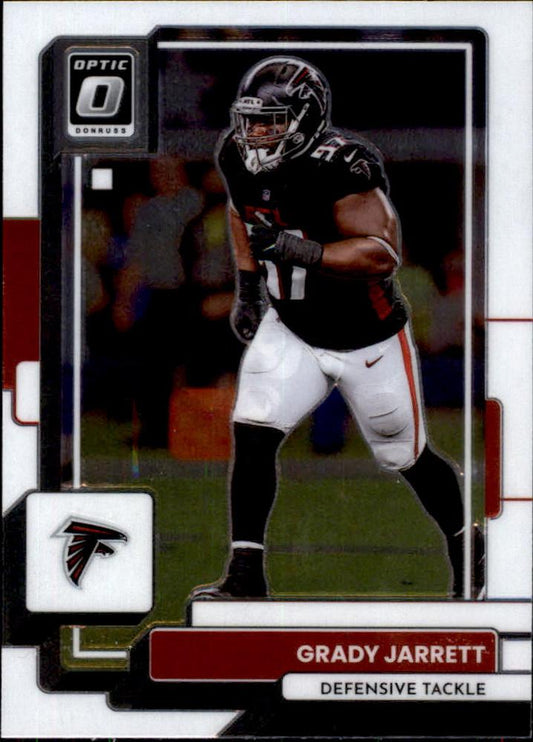 2022 Panini Donruss Optic #11 - Grady Jarrett - Atlanta Falcons