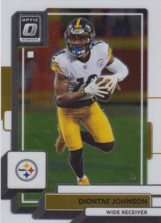 2022 Panini Donruss Optic #166 - Diontae Johnson - Pittsburgh Steelers