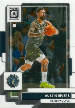 2022-23 Donruss Optic Austin Rivers Purple #61 Minnesota Timberwolves