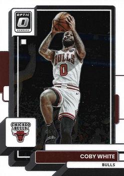2022-23 Panini Donruss Optic Coby White #90 Chicago Bulls